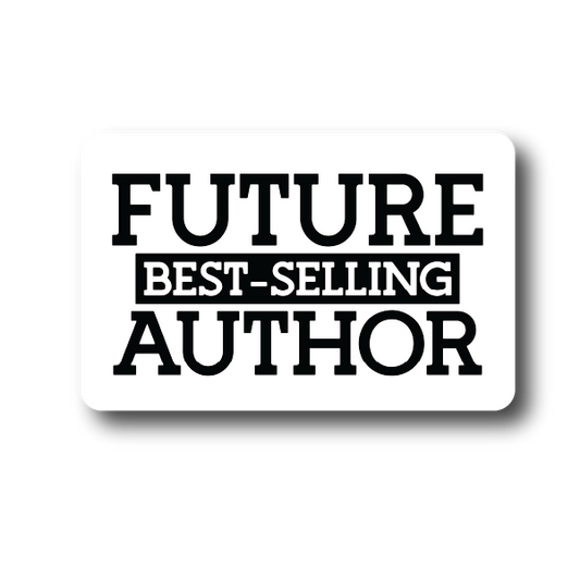 Future best selling author sticker Decorative Stickers HOUSE OF SWANK