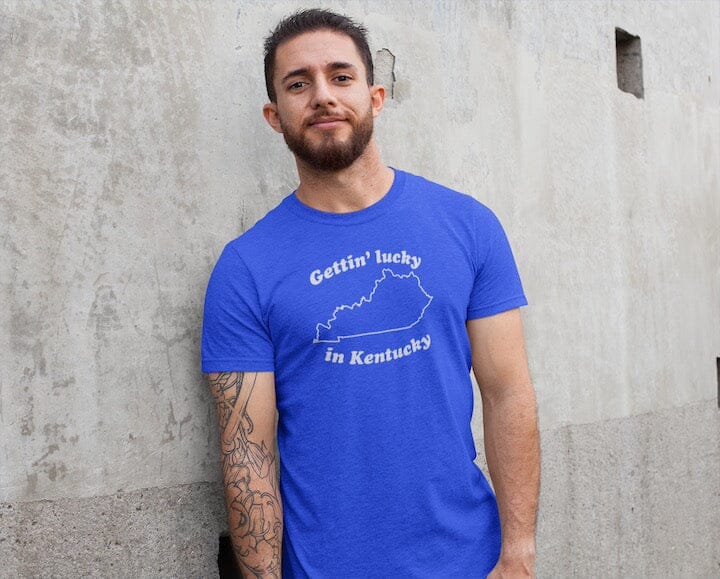 Gettin Lucky in Kentucky Shirt SHIRT HOUSE OF SWANK