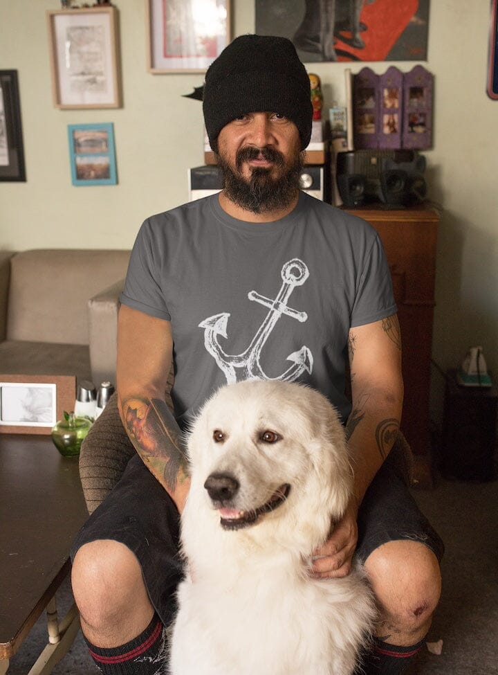 Hand drawn Anchor Shirt SHIRT HOUSE OF SWANK