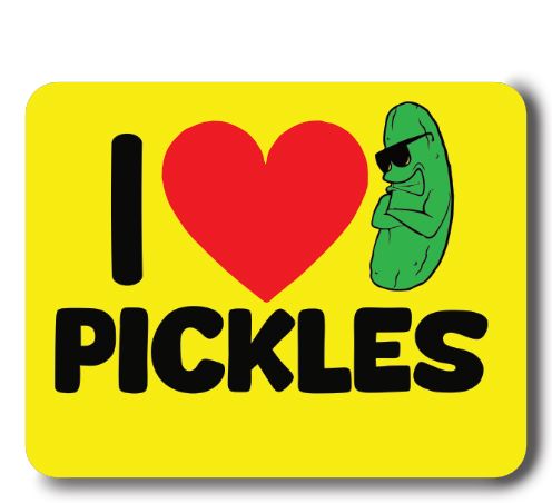 I Heart Pickles Sticker Decorative Stickers HOUSE OF SWANK