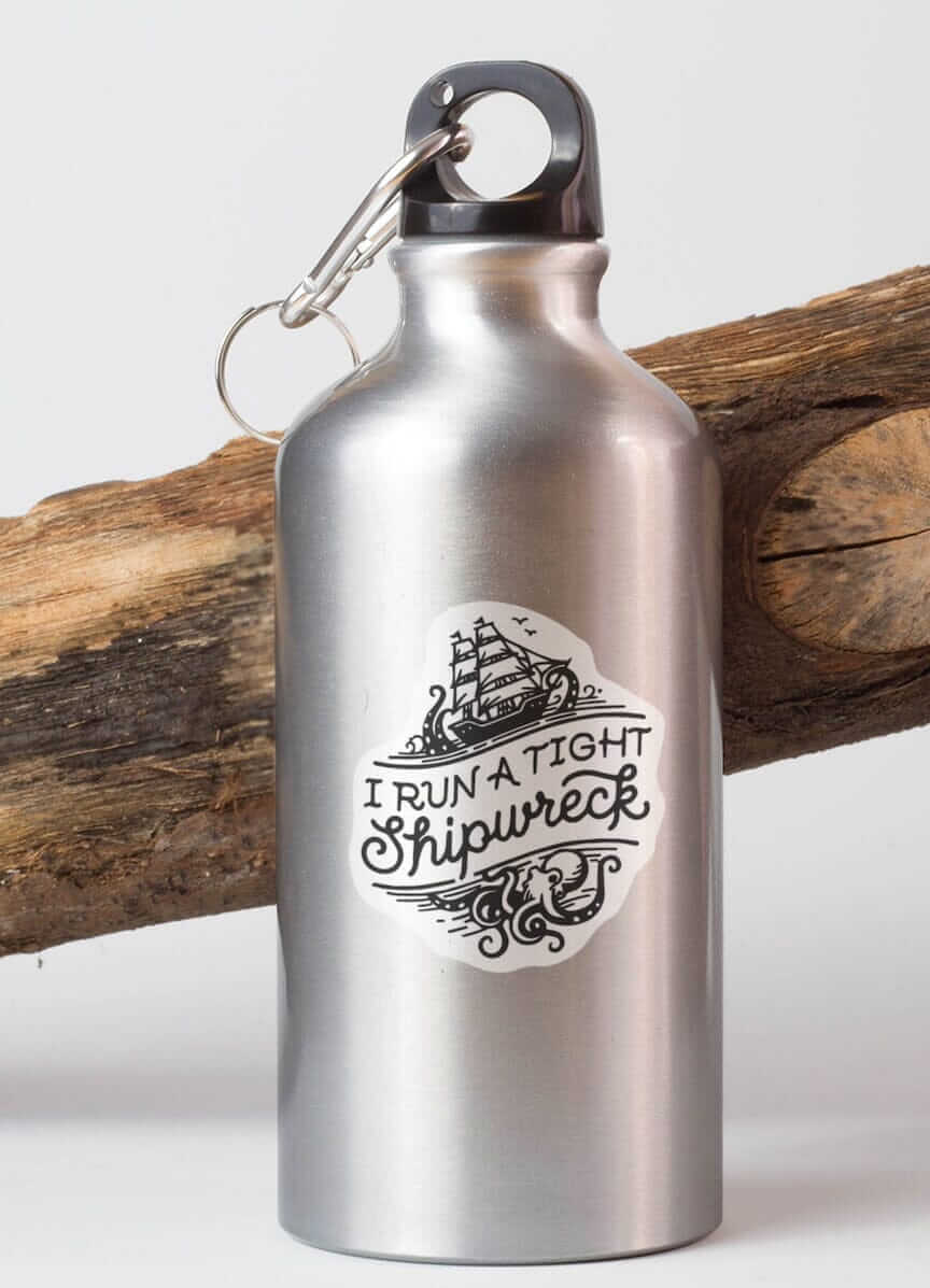 I Run a Tight Shipwreck Sticker Decorative Stickers HOUSE OF SWANK