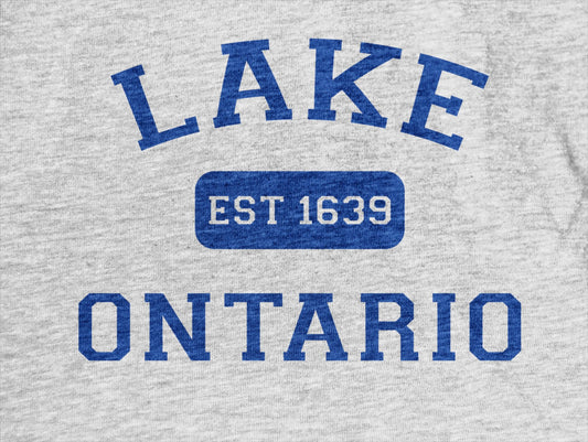 Lake Ontario Est. 1639 Varsity Shirt SHIRT HOUSE OF SWANK