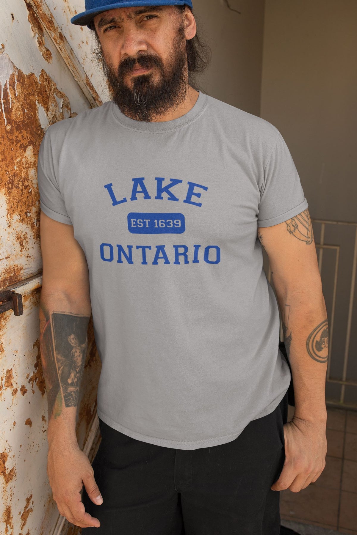 Lake Ontario Est. 1639 Varsity Shirt SHIRT HOUSE OF SWANK
