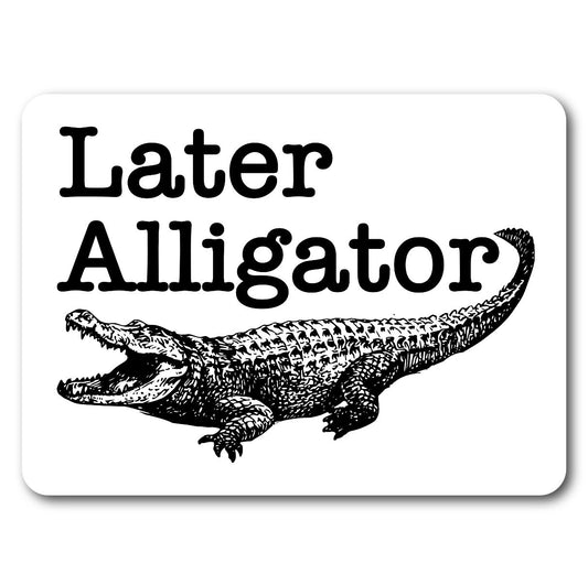 Later Alligator Sticker Decorative Stickers HOUSE OF SWANK