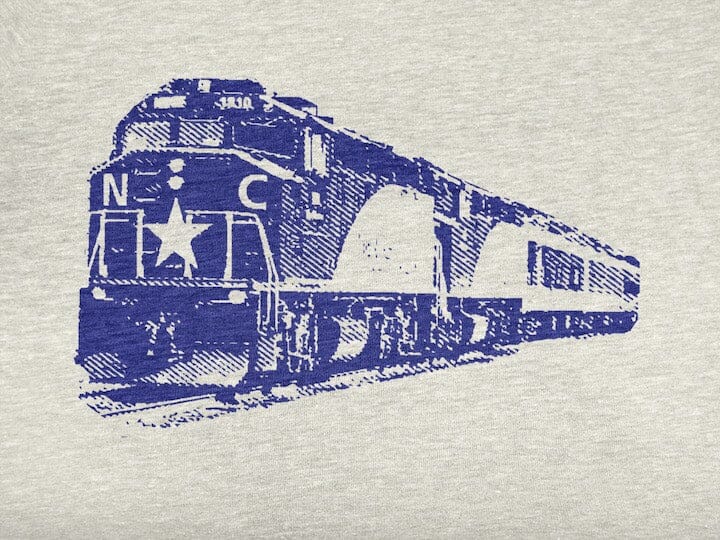NC Amtrak Train Shirt - SHIRT - House of Swank Raleigh NC