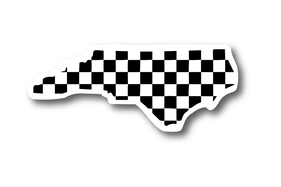 NC Checkerboard Sticker Decorative Stickers HOUSE OF SWANK