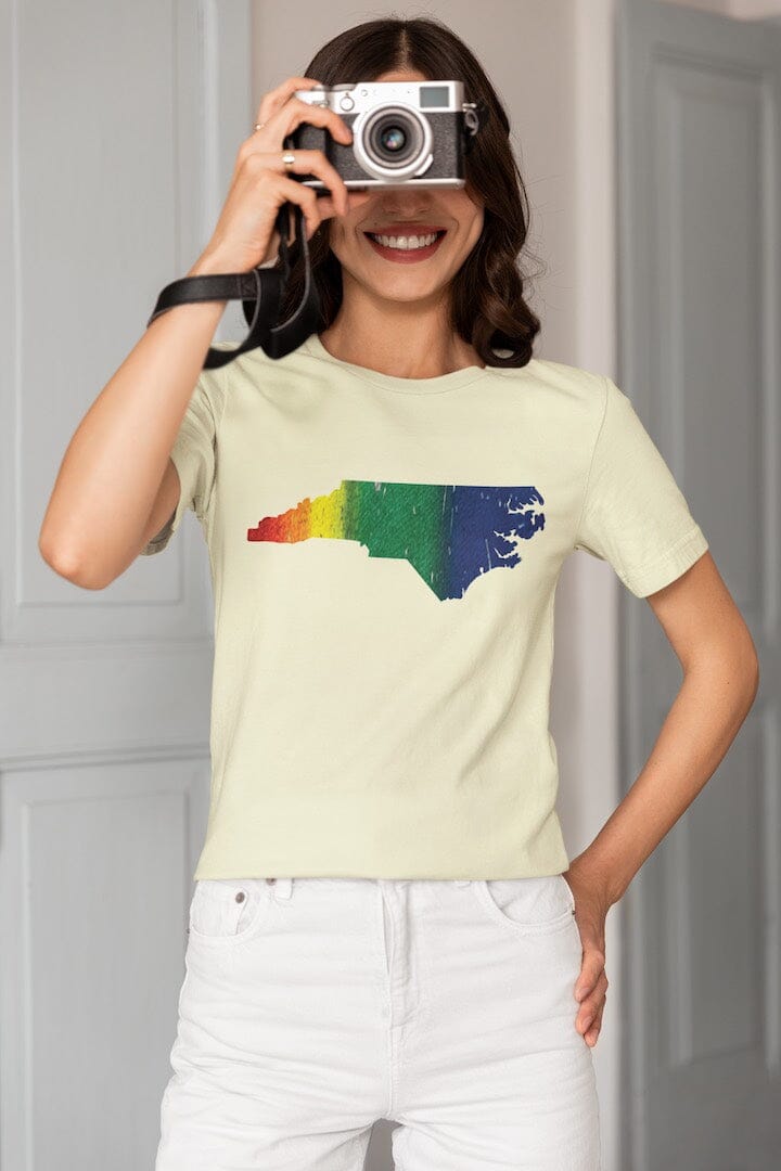 NC PRIDE RAINBOW LGBTQ Shirt - SHIRT - House of Swank Raleigh NC