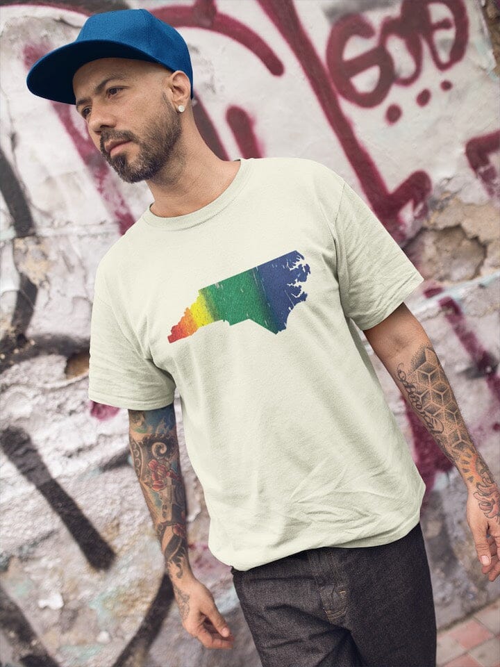 NC PRIDE RAINBOW LGBTQ Shirt - SHIRT - House of Swank Raleigh NC