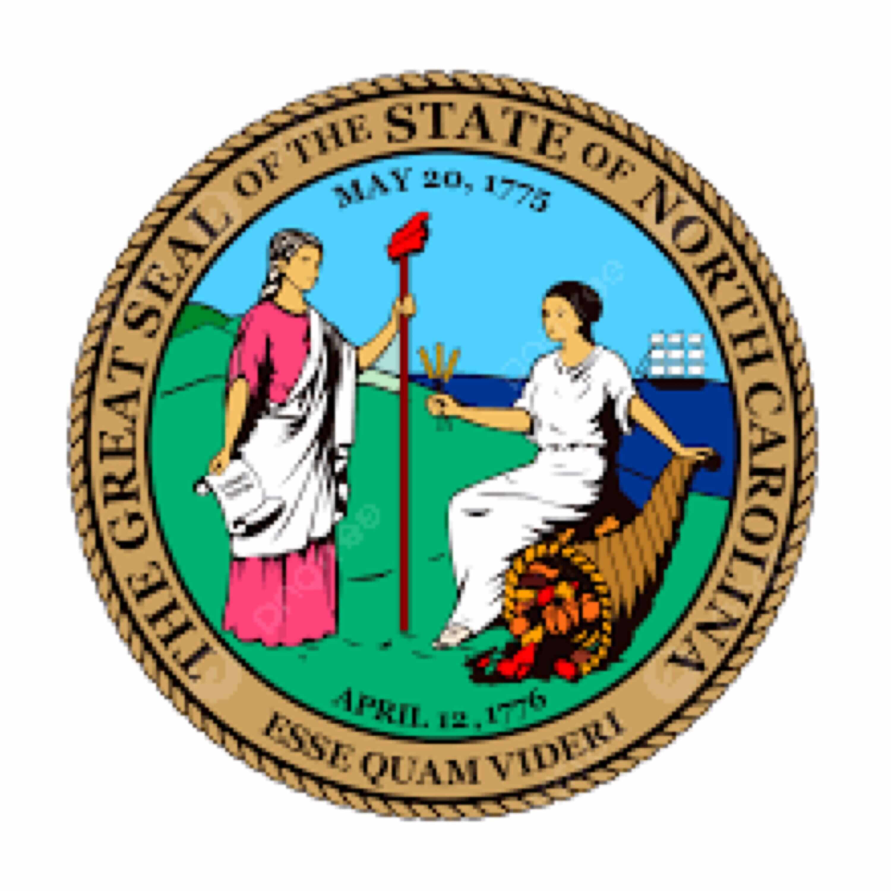 NC State Seal Sticker Nc State Seal Sticker