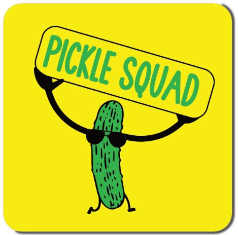 Pickle Squad Pickle Sticker Decorative Stickers HOUSE OF SWANK