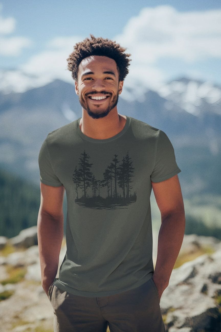 Pine Forest Shirt - SHIRT - House of Swank Raleigh NC