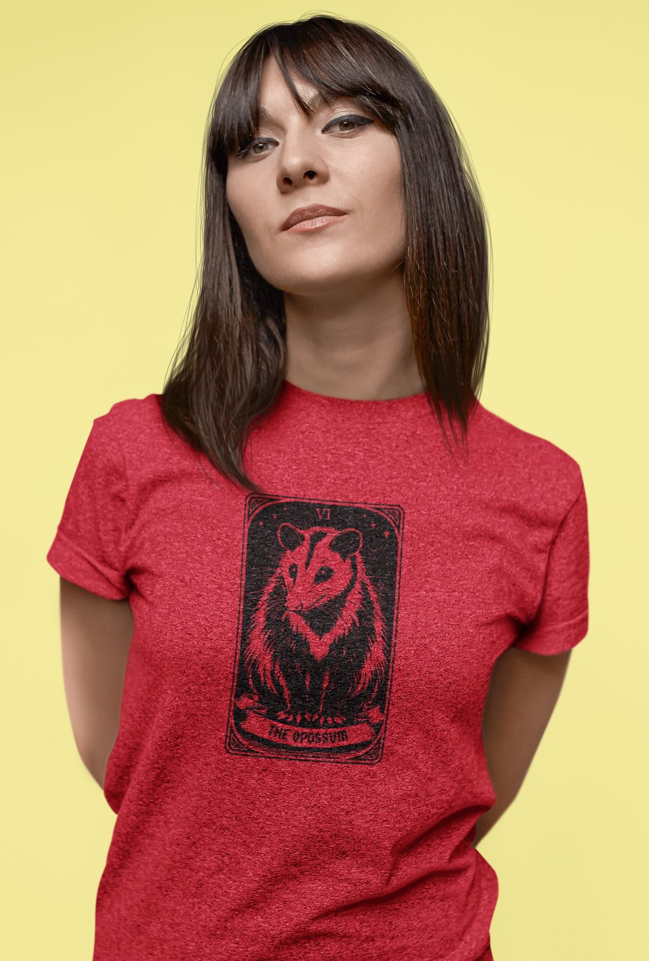 Possum Tarot Card Shirt - SHIRT - House of Swank Raleigh NC