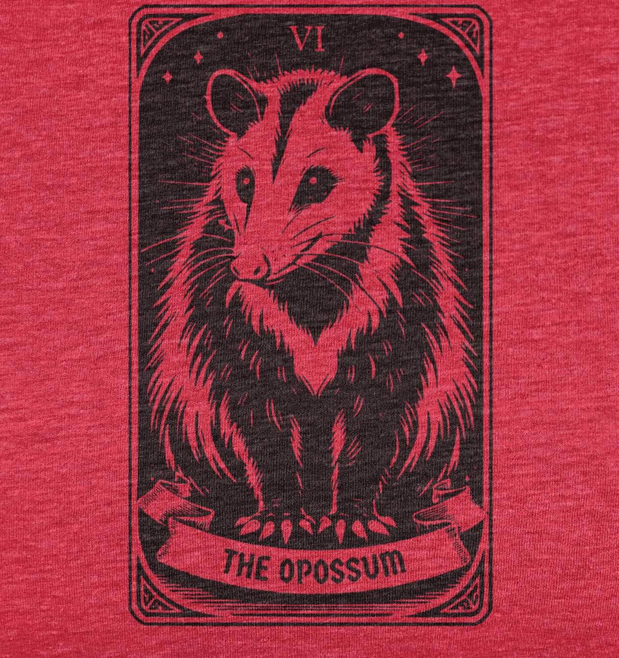 Possum Tarot Card Shirt - SHIRT - House of Swank Raleigh NC