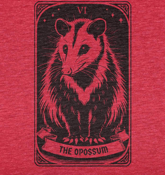Possum Tarot Card Shirt - SHIRT - House of Swank Raleigh NC