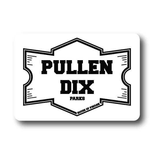 Pullen Dix Parks Sticker Decorative Stickers HOUSE OF SWANK