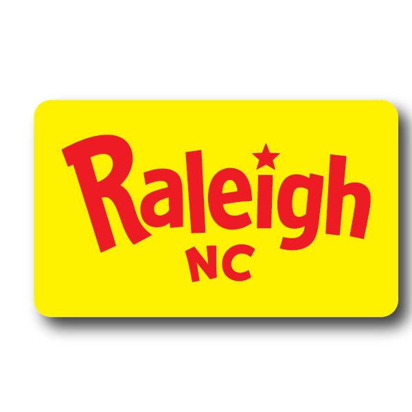 Raleigh NC Biscuit Sticker – Limited Edition NC Vinyl Sticker (Copy) Decorative Stickers HOUSE OF SWANK