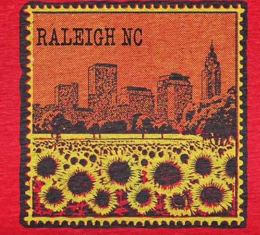 Raleigh NC Dix Park Sunflower Field Shirt - SHIRT - House of Swank Raleigh NC