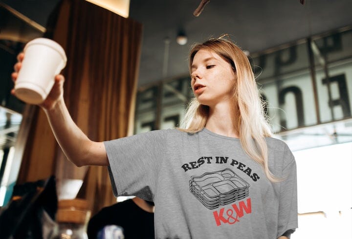 Rest in Peas K&W shirt SHIRT HOUSE OF SWANK