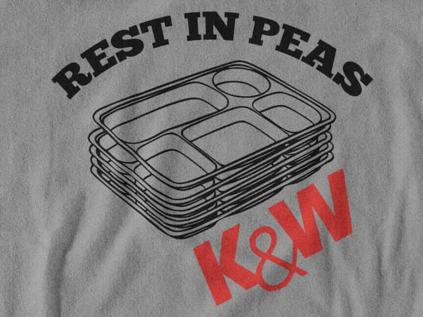 Rest in Peas K&W shirt