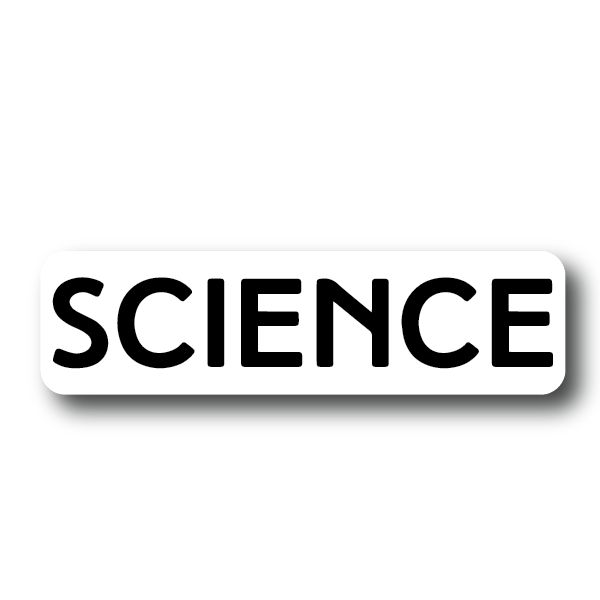 SCIENCE Sticker Decorative Stickers HOUSE OF SWANK