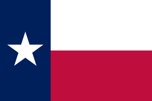 Texas State Flag Vinyl Sticker Vinyl Stickers House of Swank