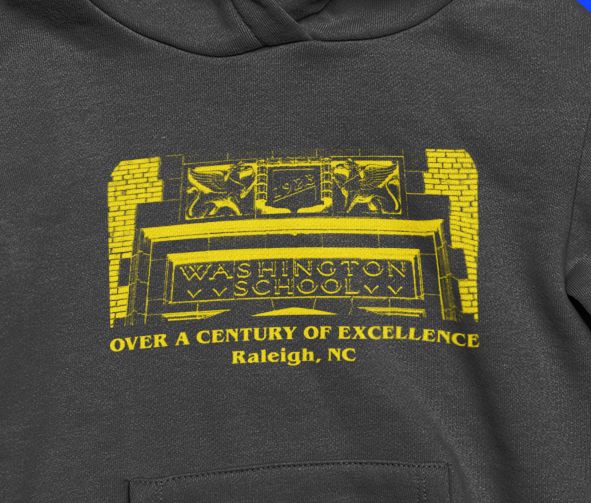 WASHINGTON ADULT HOODIE - CENTURY OF EXCELLENCE CUSTOM SCREEN PRINTING HOUSE OF SWANK