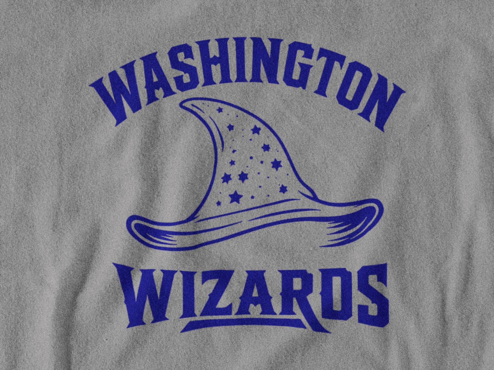 WASHINGTON ADULT HOODIE - WIZARD HAT CUSTOM SCREEN PRINTING HOUSE OF SWANK