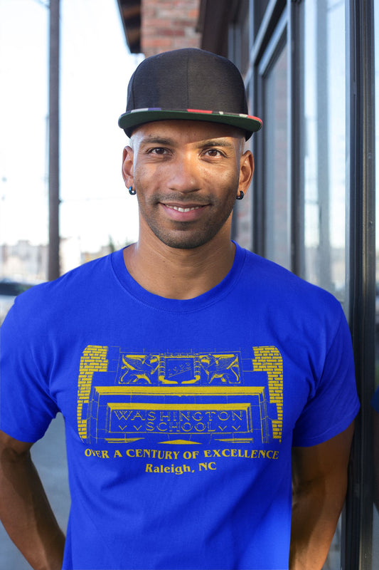 WASHINGTON WIZARD ADULT SHIRT - CENTURY OF EXCELLANCE CUSTOM SCREEN PRINTING HOUSE OF SWANK