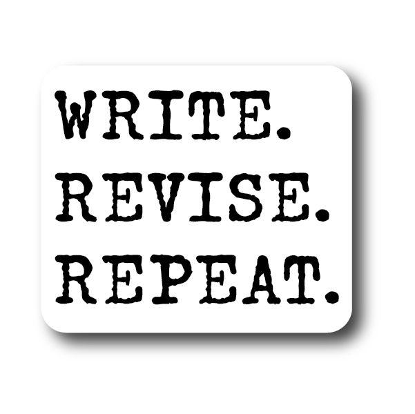 Write Revise Repeat Author Sticker Decorative Stickers HOUSE OF SWANK