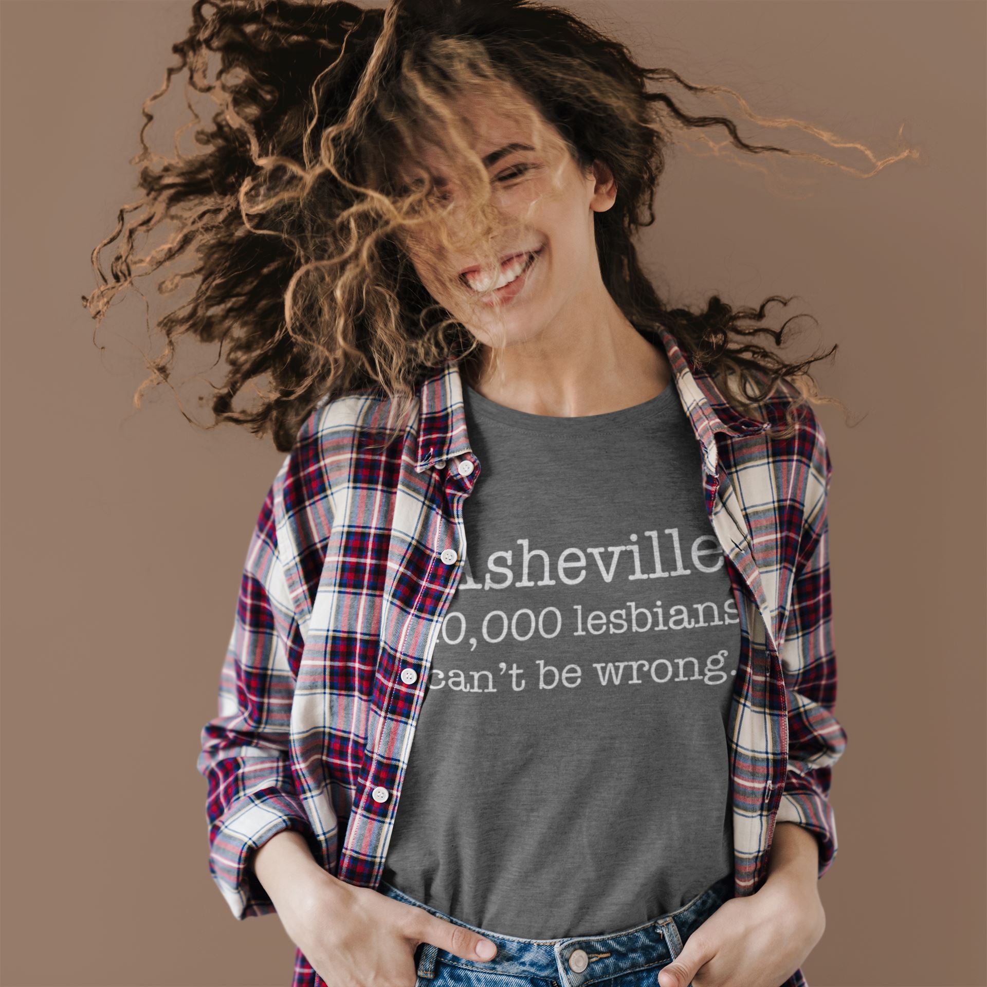 Asheville Lesbian Pride Shirt - SHIRT - House of Swank Raleigh NC