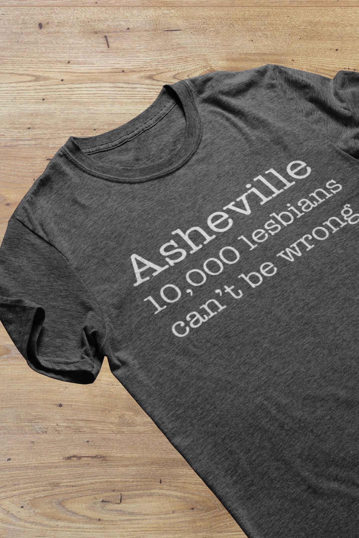 Asheville Lesbian Pride Shirt - SHIRT - House of Swank Raleigh NC