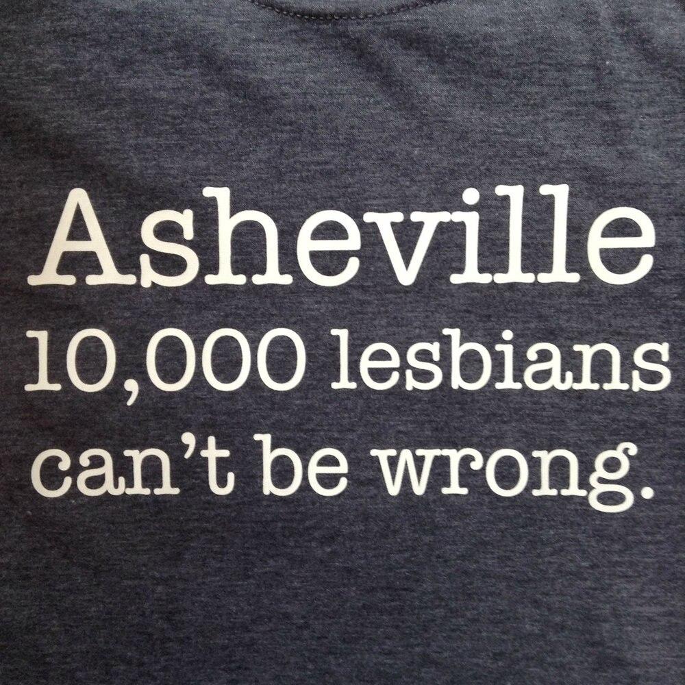 Asheville Lesbian Pride Shirt - SHIRT - House of Swank Raleigh NC