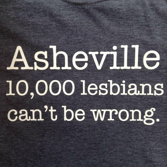 Asheville Lesbian Pride Shirt - SHIRT - House of Swank Raleigh NC