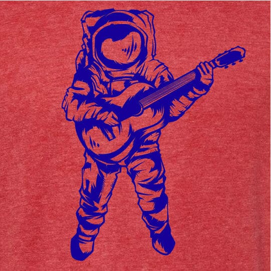 Astronaut Guitar Music Shirt SHIRT HOUSE OF SWANK