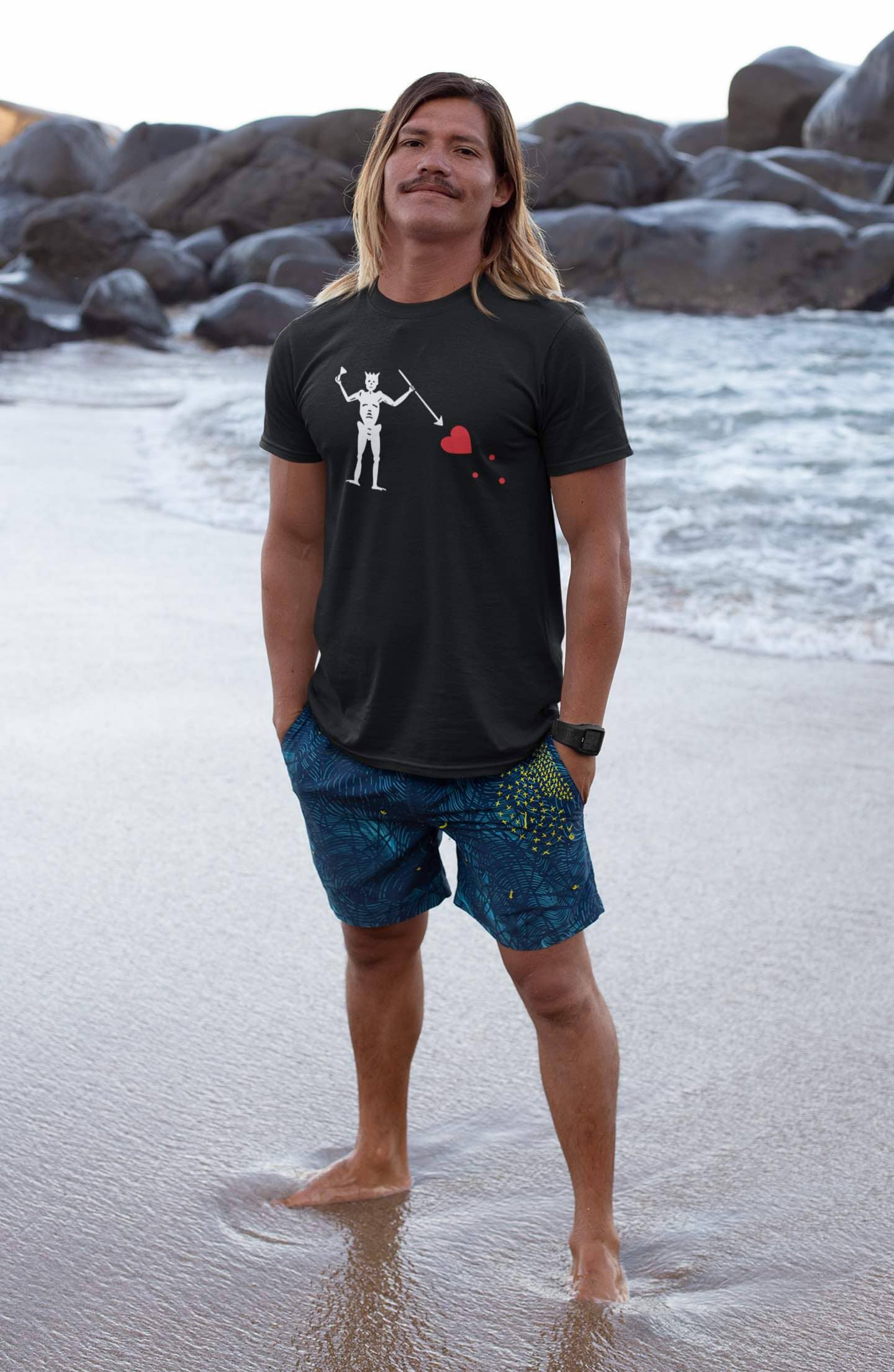 Blackbeard Flag Shirt - SHIRT - House of Swank Raleigh NC