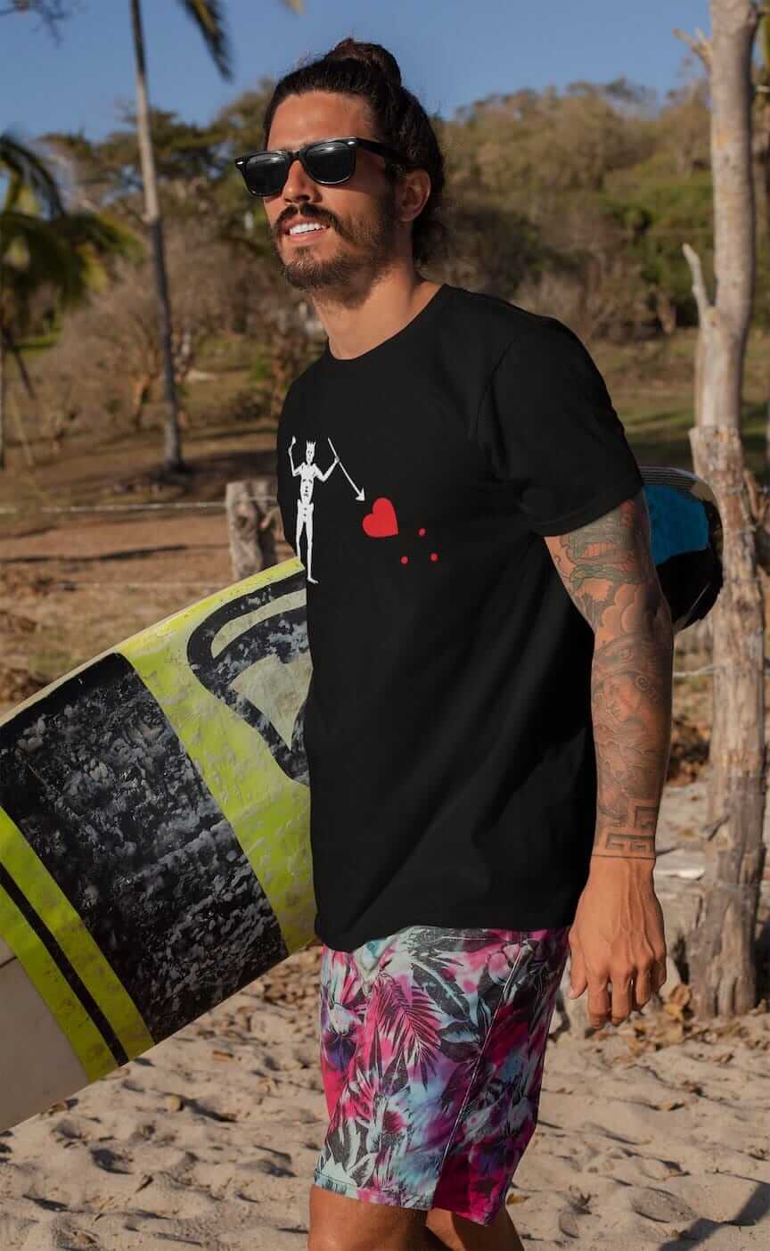 Blackbeard Flag Shirt - SHIRT - House of Swank Raleigh NC