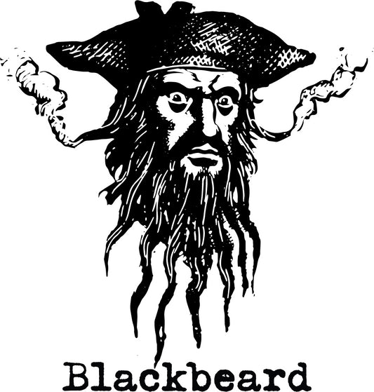 Blackbeard Head Sticker - House of Swank