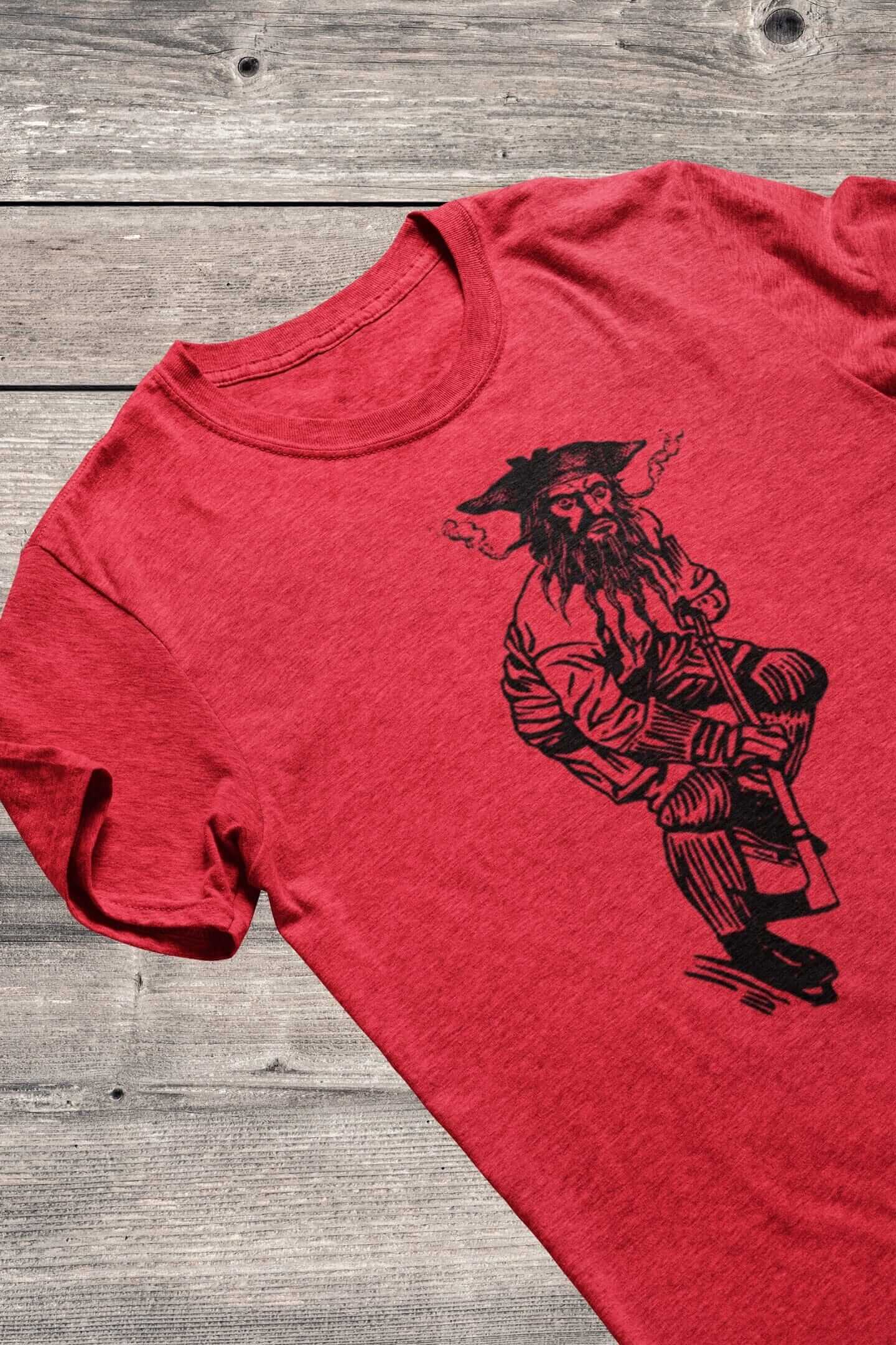 Blackbeard Hockey Shirt and Hoodie - House of Swank