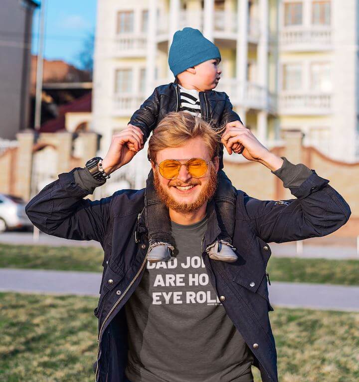 Dad Jokes are how EYE roll Shirt - House of Swank