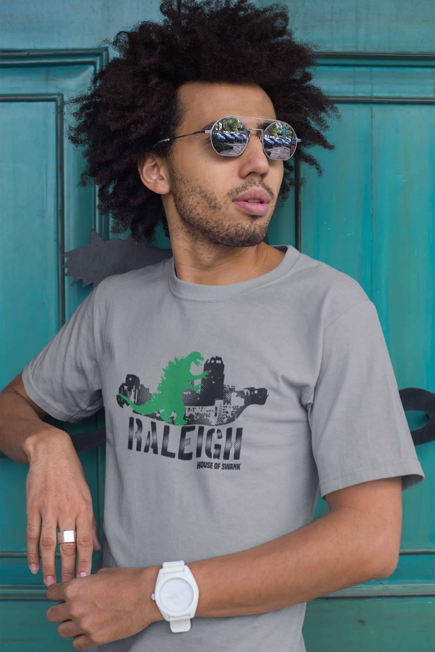 Green Monster Attacks Raleigh NC Shirt SHIRT HOUSE OF SWANK