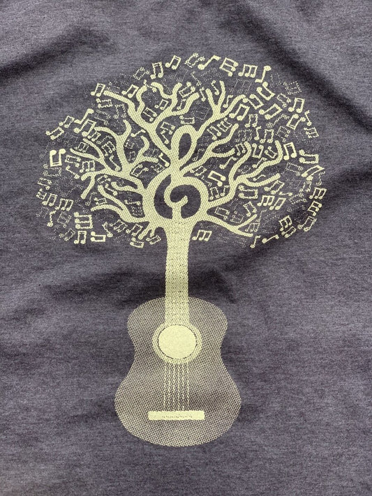 Guitar Music Tree - SHIRT - House of Swank Raleigh NC