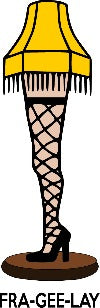 LEG LAMP STICKER - House of Swank