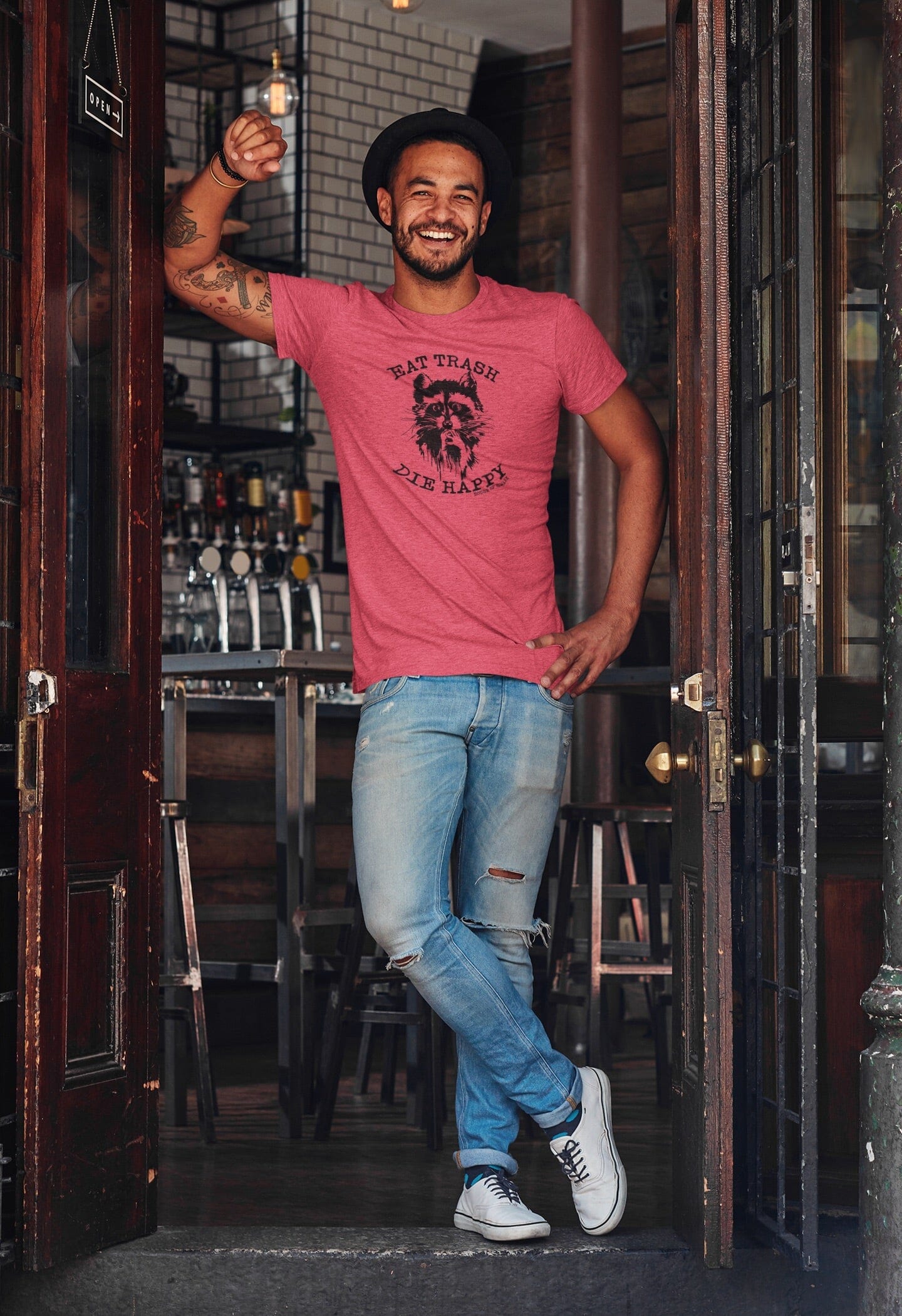 Raccoon Eat Trash Die Happy Shirt - House of Swank