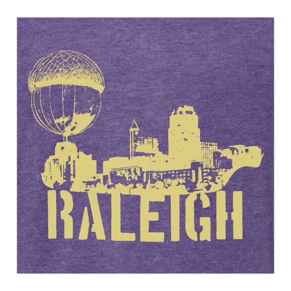 Raleigh NC Acorn Skyline Shirt SHIRT HOUSE OF SWANK
