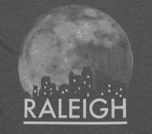 Raleigh NC Full Moon Shirt SHIRT HOUSE OF SWANK