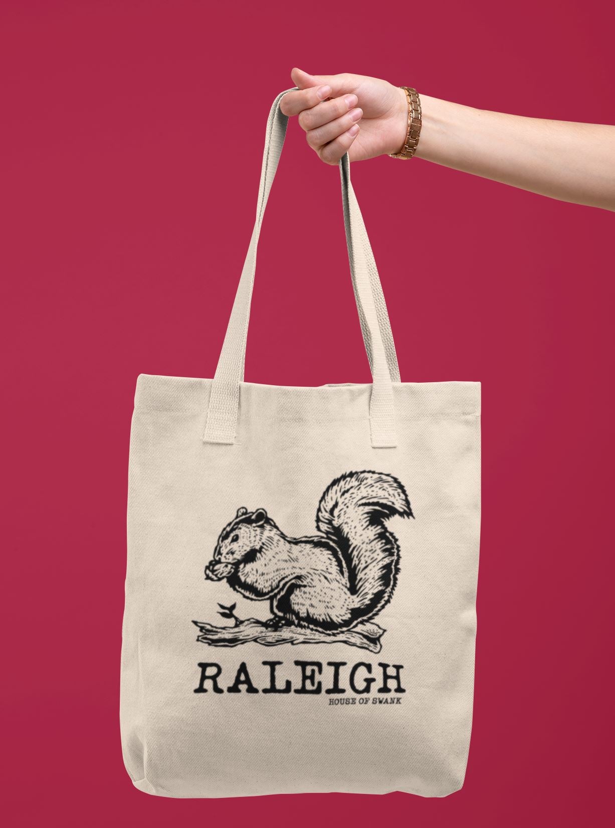 Raleigh Squirrel Tote Bag - House of Swank