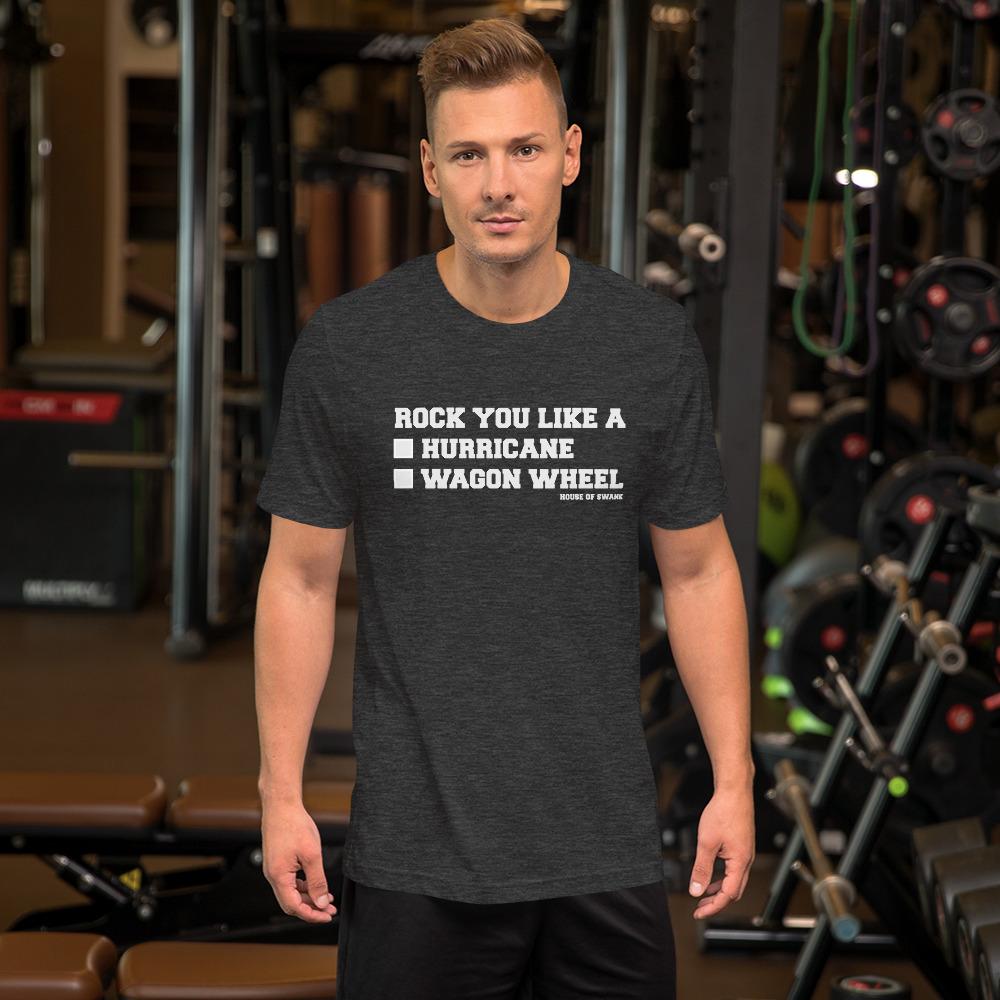Rock you like a Hurricane Wagon Wheel Shirt - SHIRT - House of Swank Raleigh NC