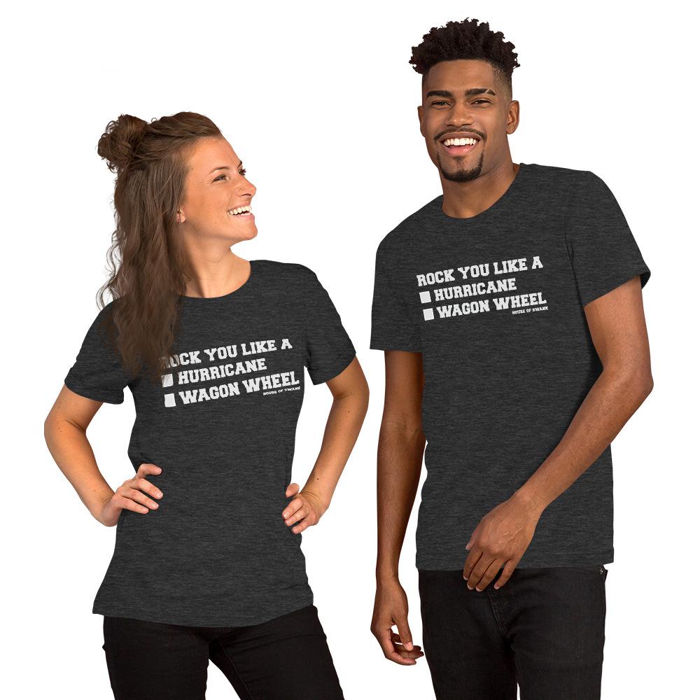 Rock you like a Hurricane Wagon Wheel Shirt - SHIRT - House of Swank Raleigh NC