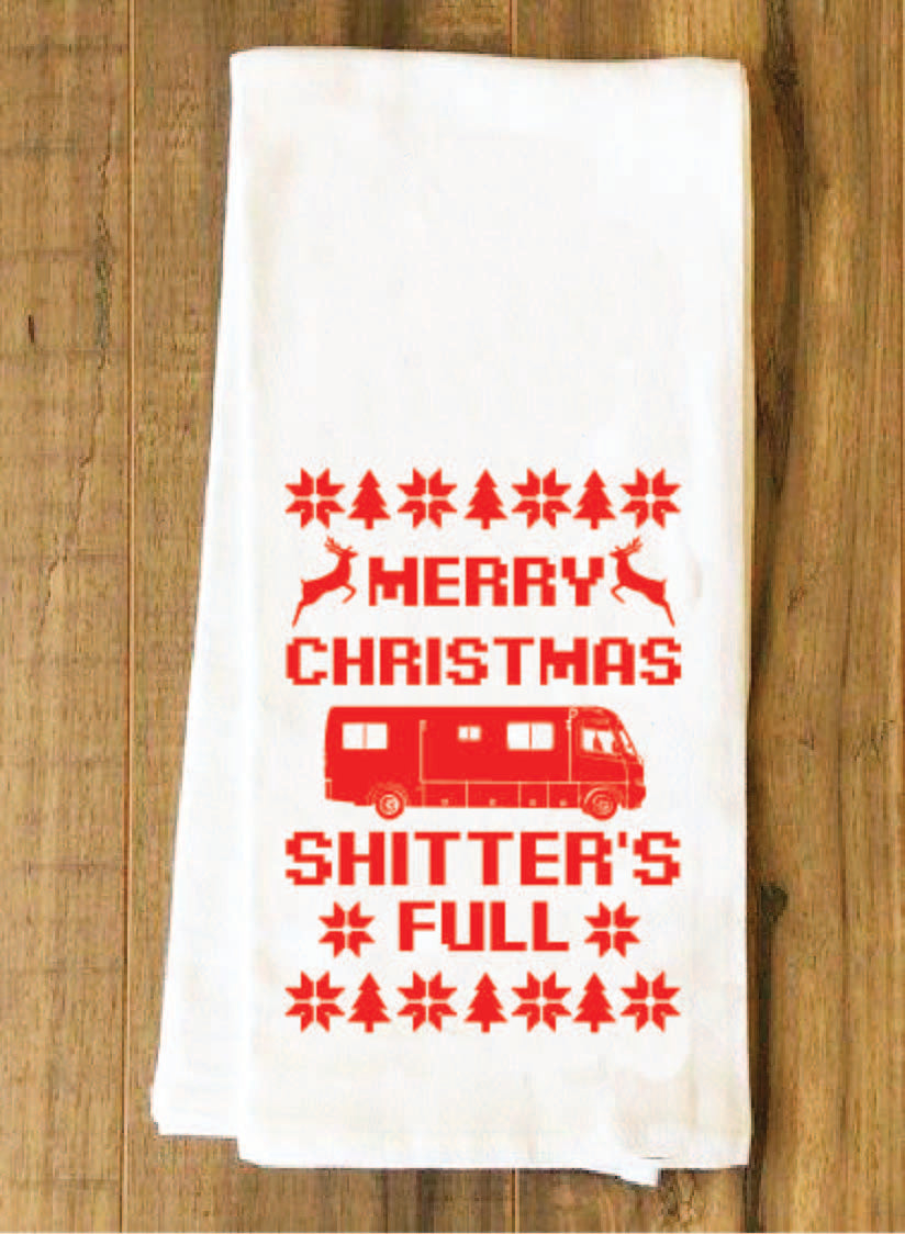 Shitter's Full Towel - Kitchen Towels - House of Swank Raleigh NC