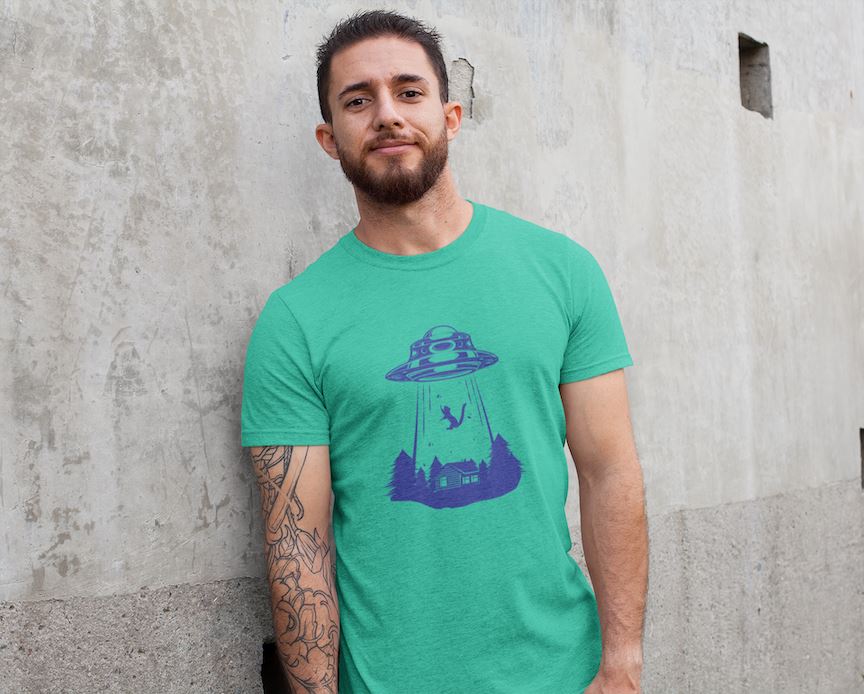 UFO Abduction Squirrel Shirt - House of Swank